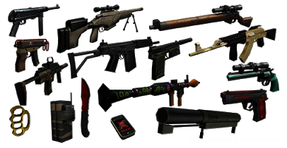 Pack de armas para GTA SA - MTA Brasil